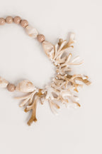 Collar con coral beige - Odina